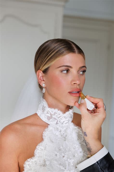 sofia richie wedding chanel lipstick|sofia richie wedding balm.